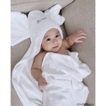 White Elephant Hooded Towel & Bath Mitt